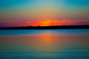 Sunset at Lake Texoma